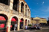 Verona - l'Arena, anfiteatro romano del I secolo.